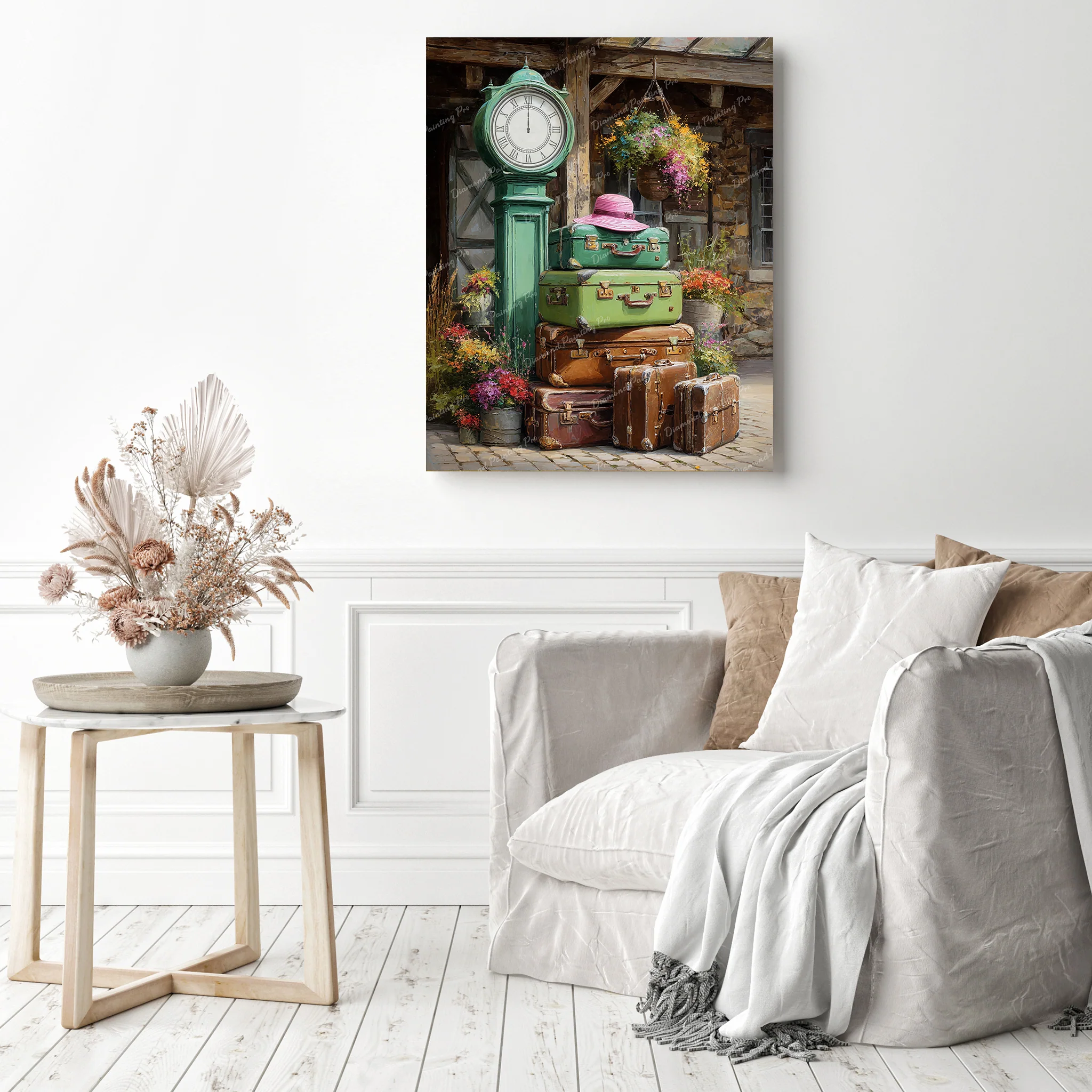 Traveler’s Wait | Diamond Painting - Image 3