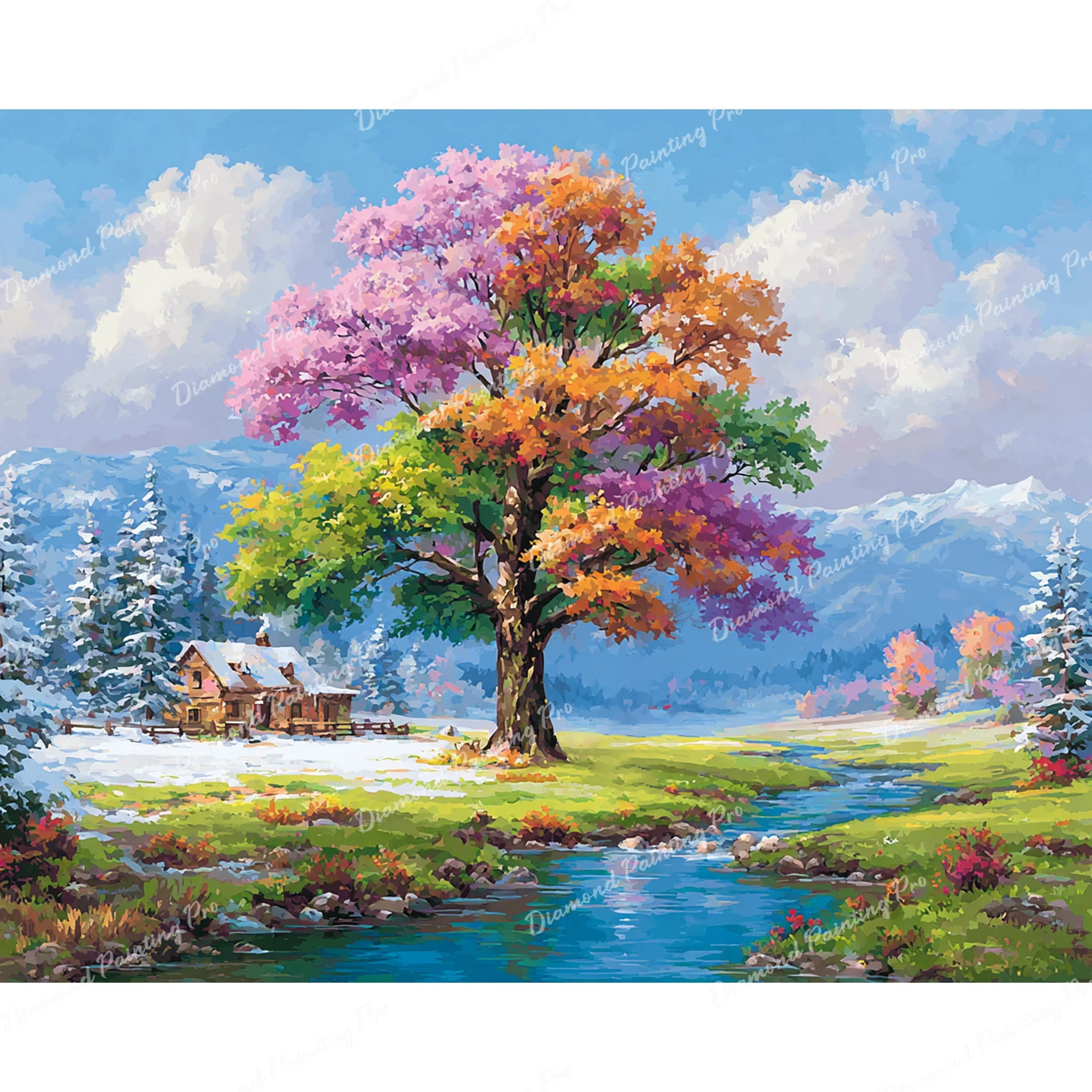 Tree of Every Season | Diamond Painting - Image 2