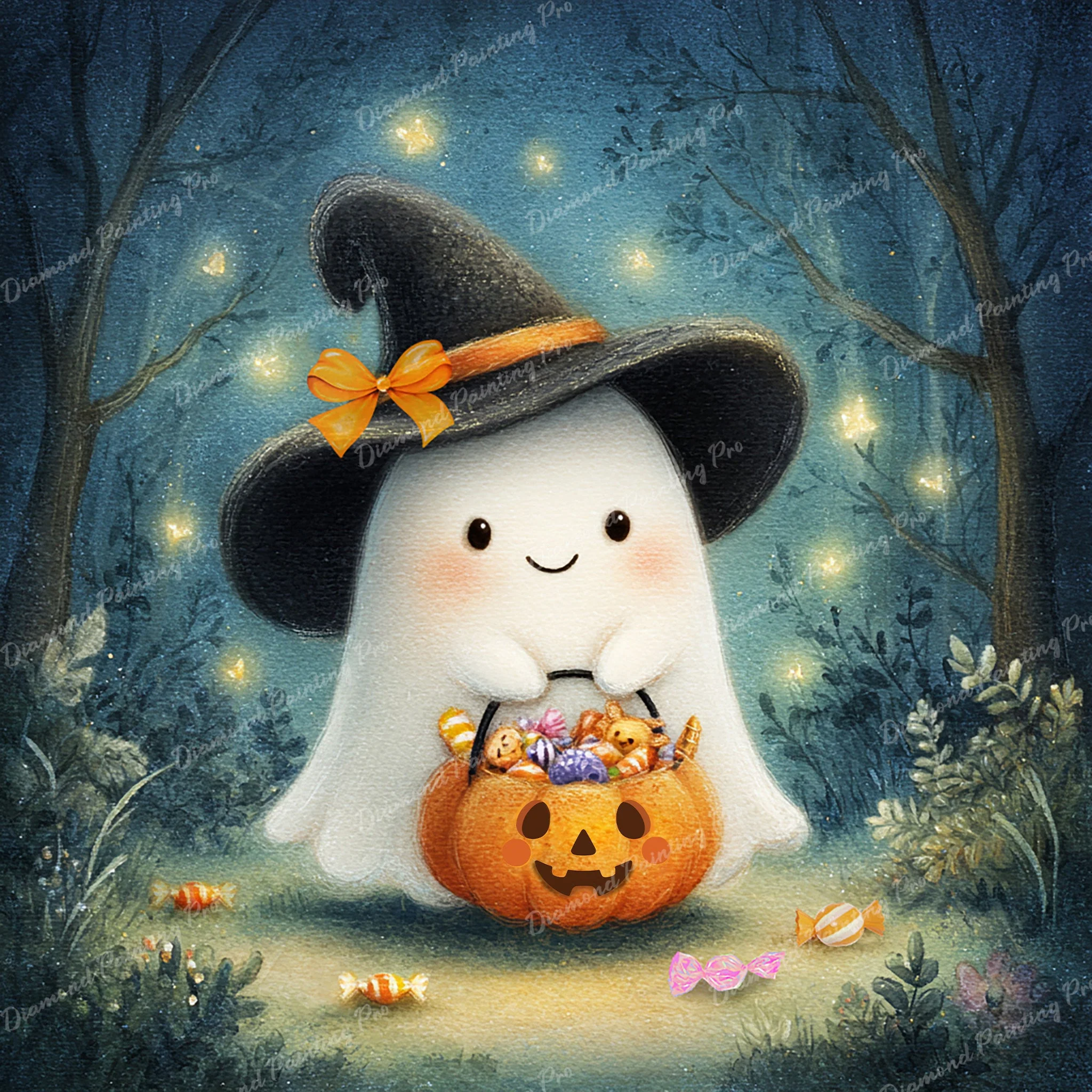 Trick or Treat Boo | Diamond Painting - Image 2