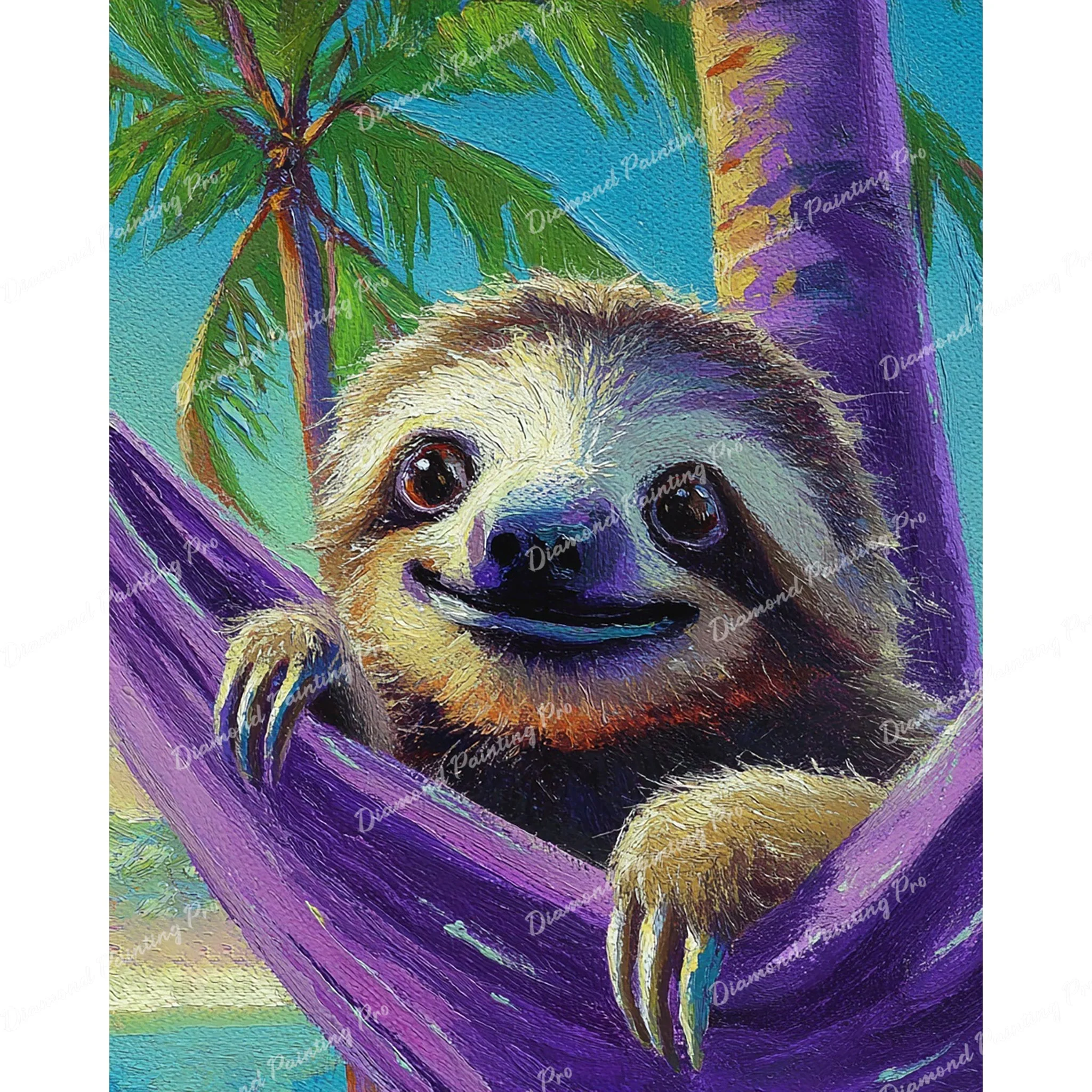 Tropical Time-Out | Diamond Painting - Image 2