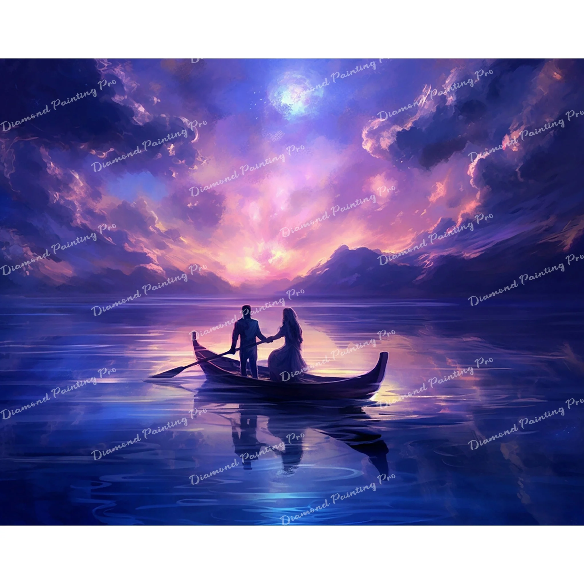 Twilight Voyage | Diamond Painting - Image 2