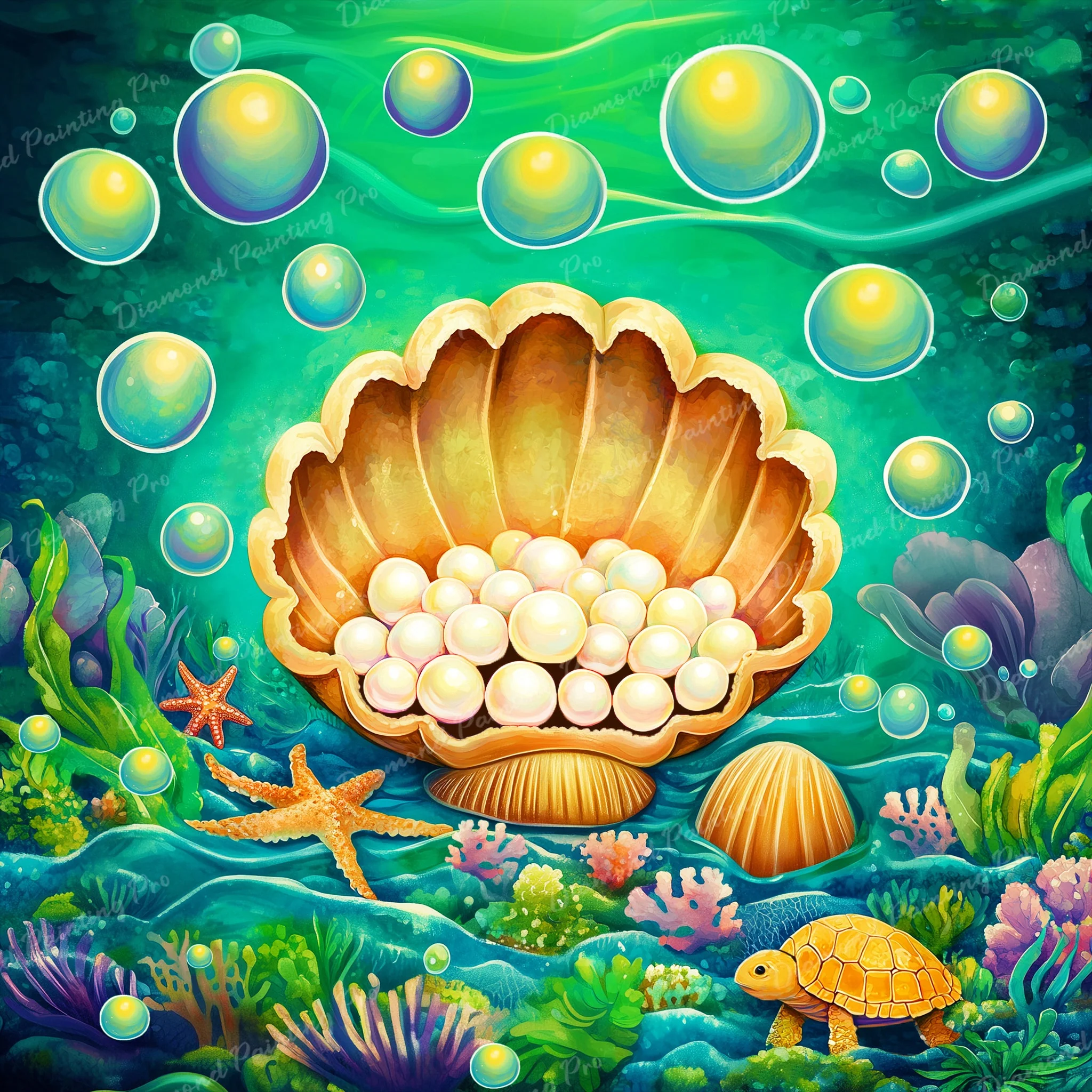 Undersea Jewels | Diamond Painting - Image 2