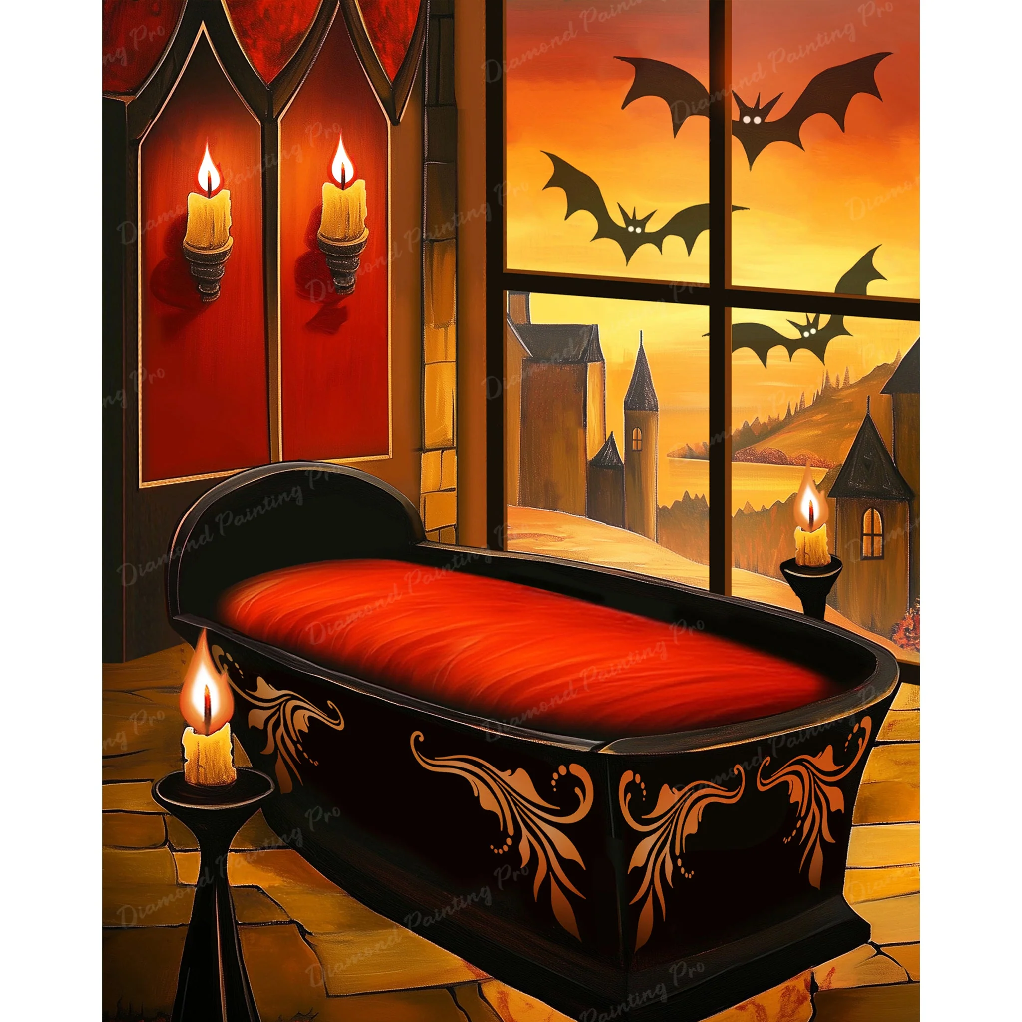 Vampire Lair | Diamond Painting - Image 2