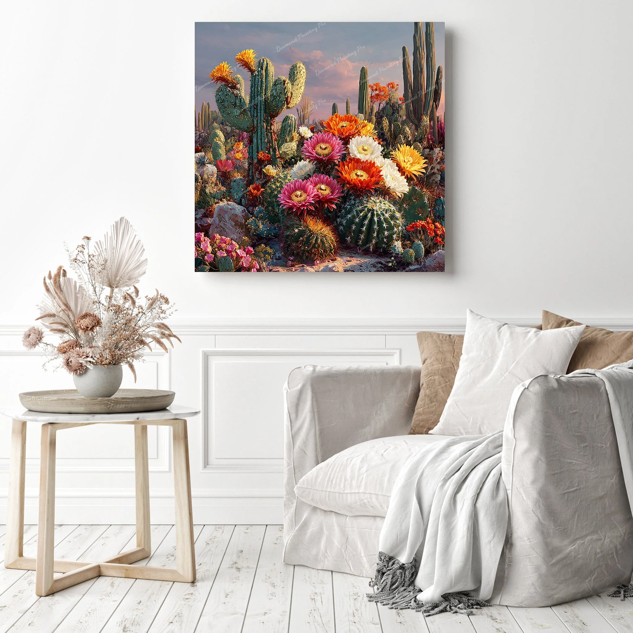 Vibrant Cactus Garden | Diamond Painting - Image 3