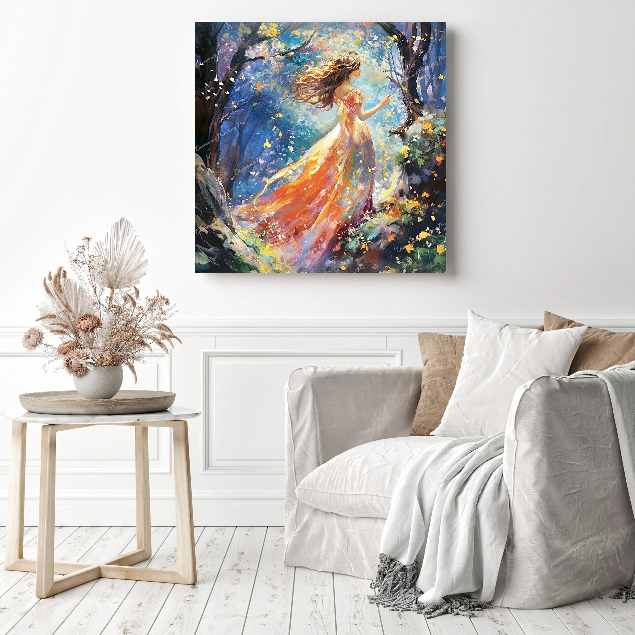 Willow The Whimsical Wanderer | Diamond Painting - Image 3