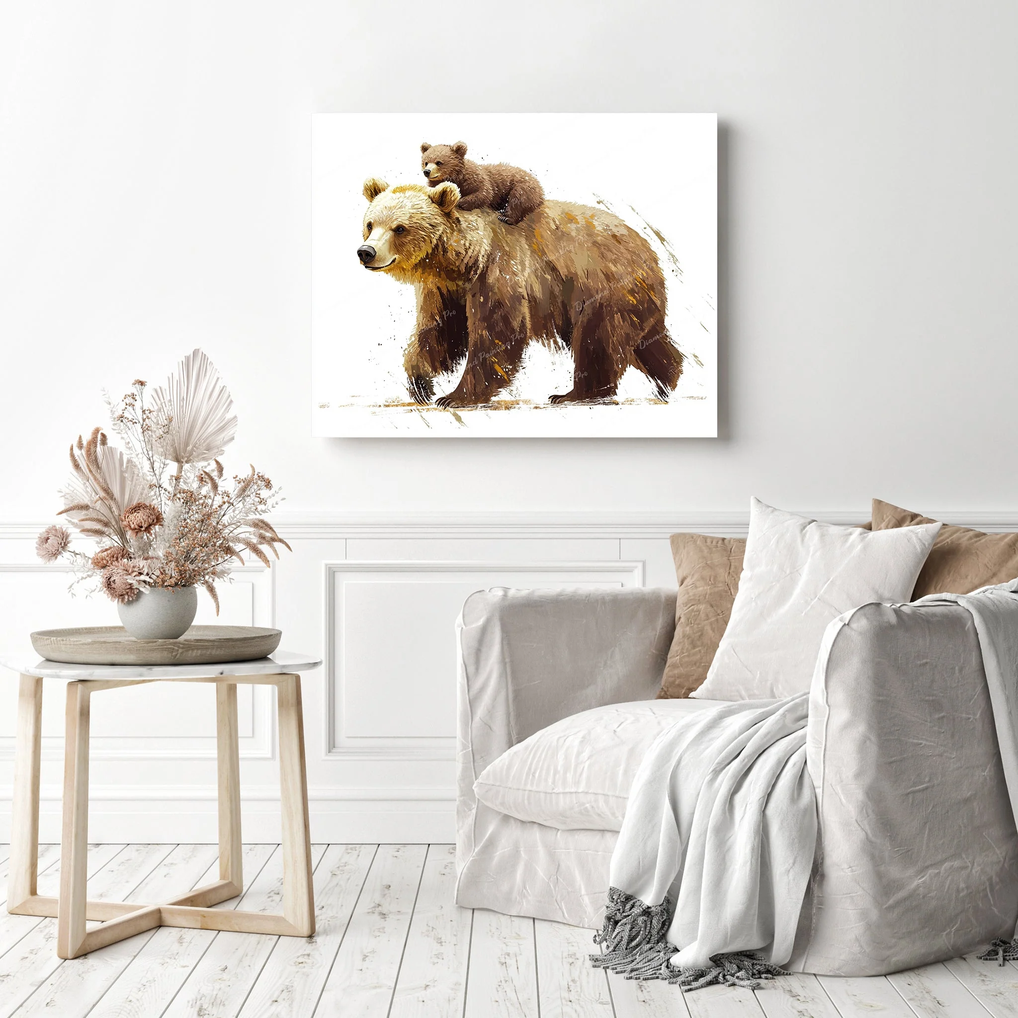 Woodland Bear Hug | Diamond Painting - Image 3